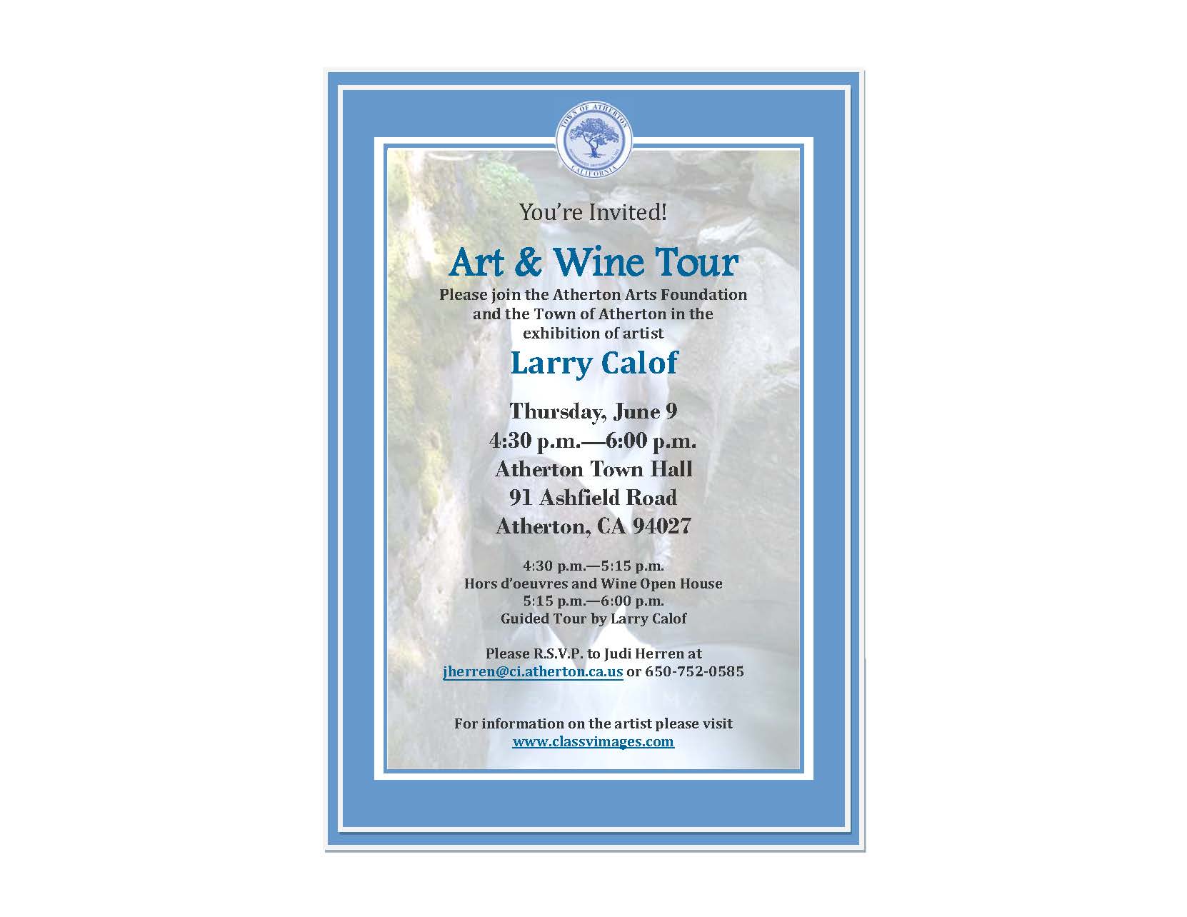 Art and Wine Tour Invite_lc